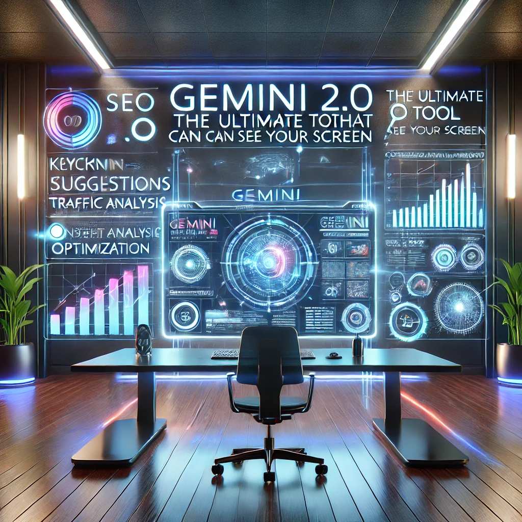 Gemini 2.0 Can See Your Screen Its Perfect For SEO